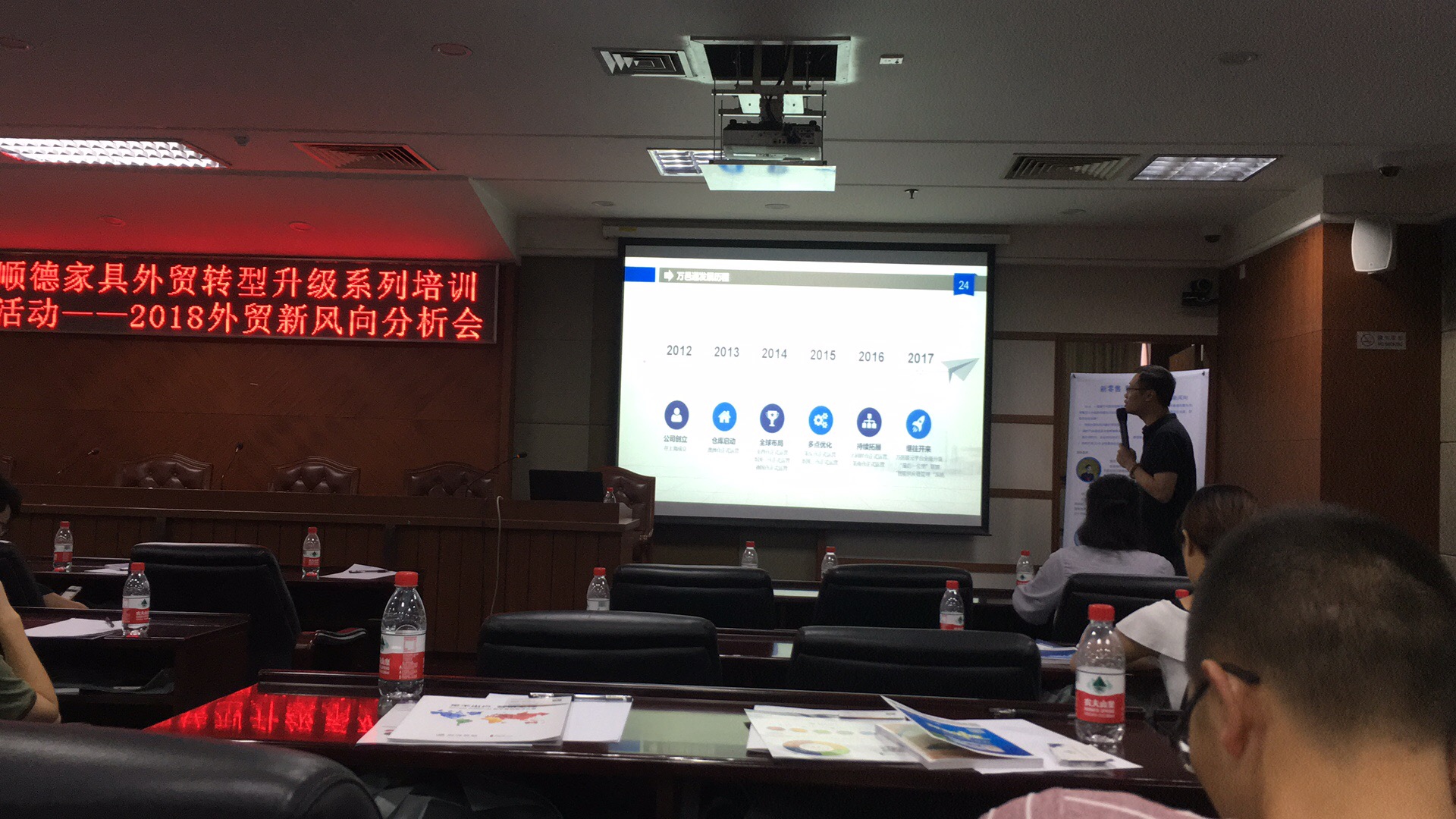 一哥鞋膠外貿(mào)會(huì)議